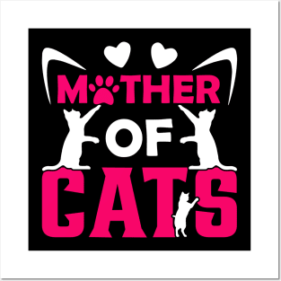 Mother Of Cats Posters and Art